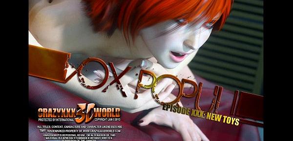  3D Comic Vox Populi. Episode 30. New toys...